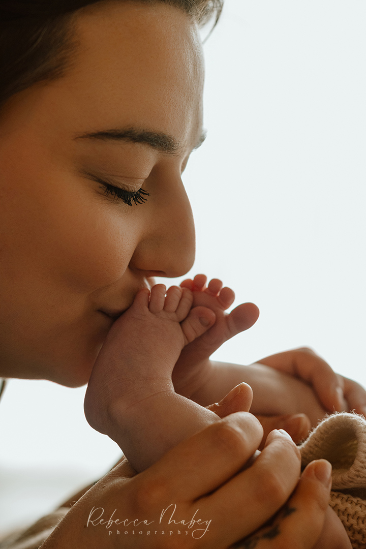 Sweet Little Sprout: A Whimsical Boho Mushroom Newborn Session